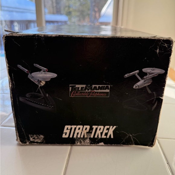 Vintage Star Trek Collector's Edition Telephone 1993 -In Box- Untested - Picture 2 of 7